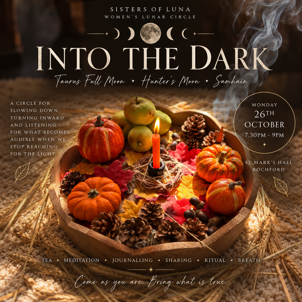 Into The Dark - Full Moon Circle