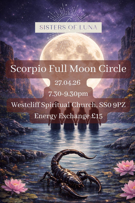 Scorpio Full Moon Circle